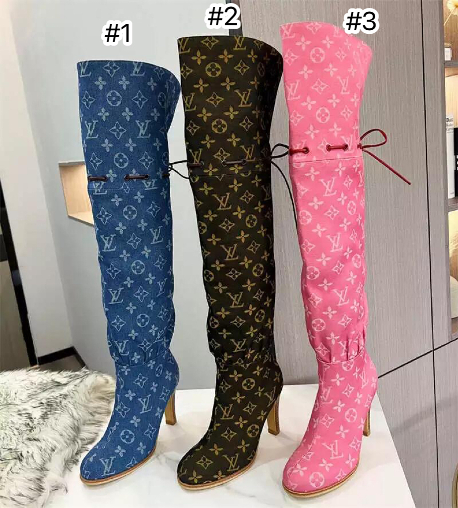 1 Pair Top Quality Fashion boots Shoes with Box #LOV
