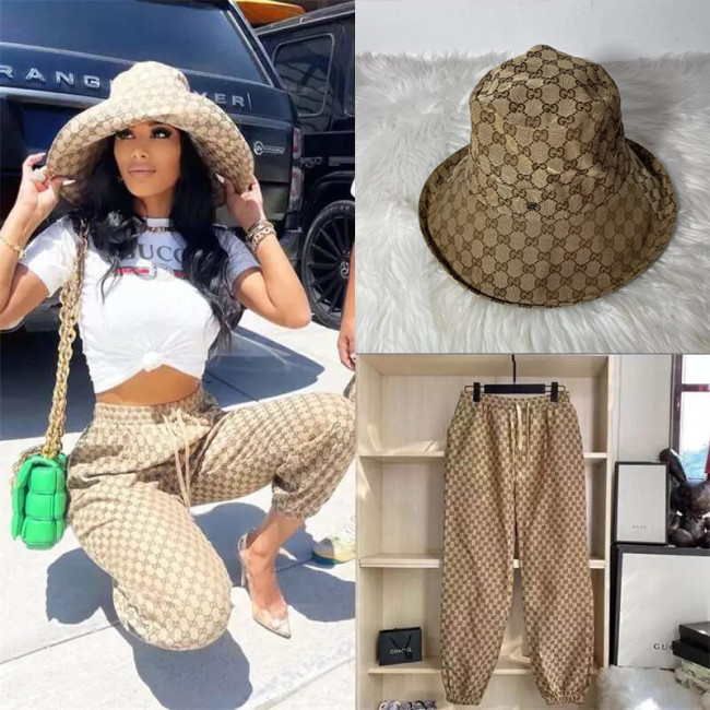 1 Set Fashion Hat & Pant #GUI