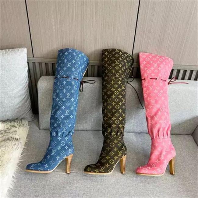 1 Pair Top Quality Fashion boots Shoes with Box  #LOV