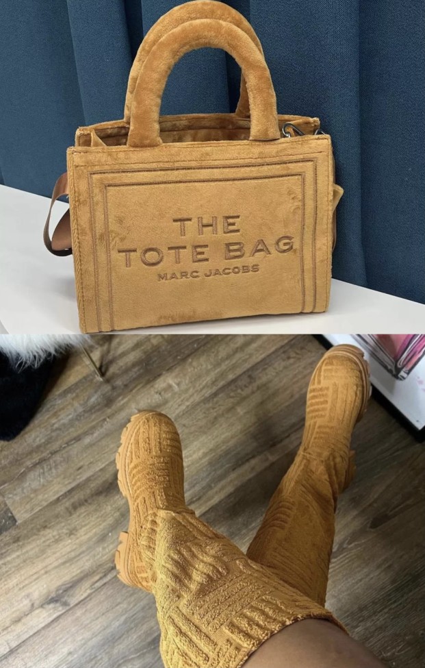 Wholesale Fashion Tote Bag & Boot Set Free Shipping  #MJ