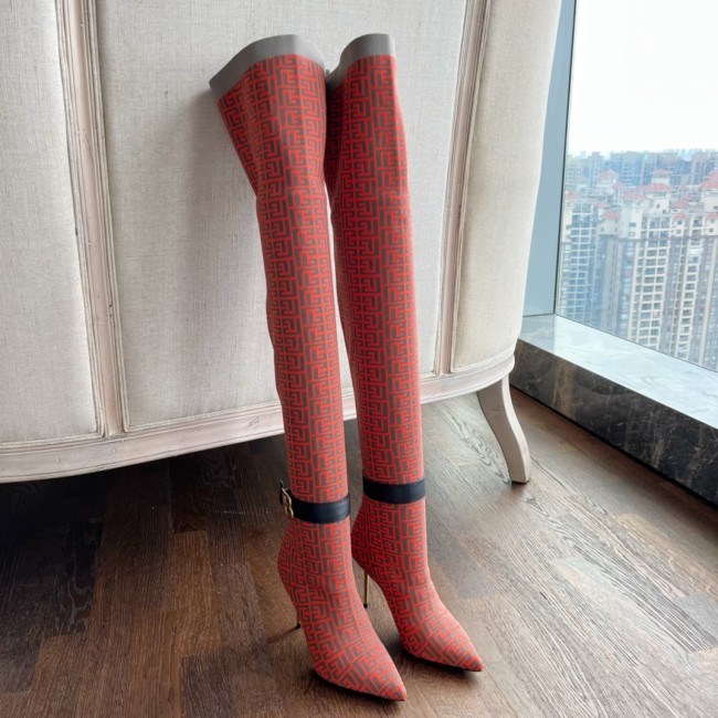 Balmain Long Boots with Box Free Shipping