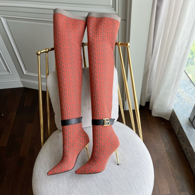 Balmain Long Boots with Box Free Shipping