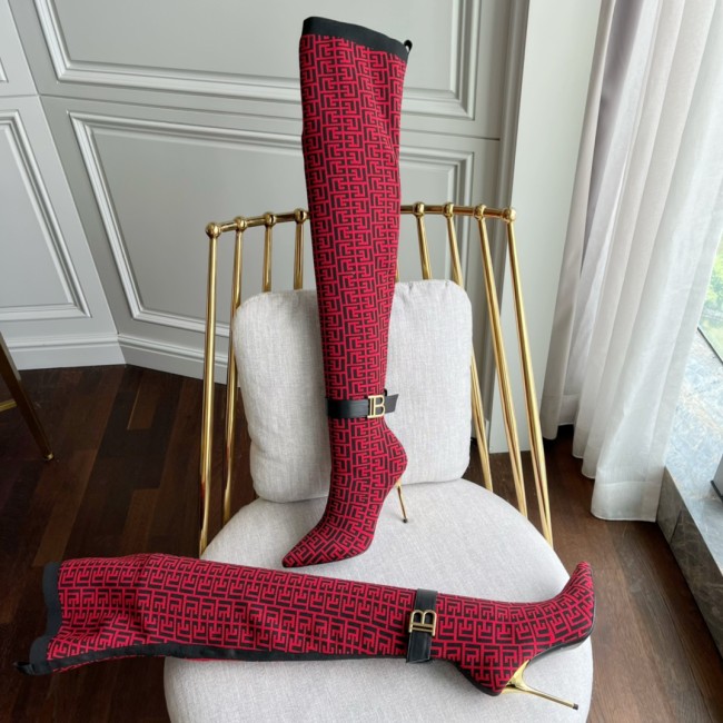 Balmain Long Boots with Box Free Shipping