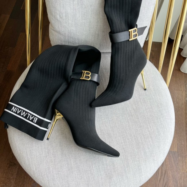 Balmain Long Boots with Box Free Shipping