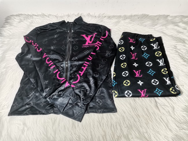 Women Fashion 2 pcs Sports Set #LOV