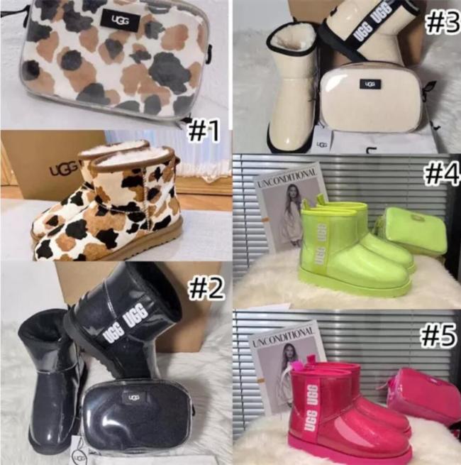 1 Set Fashion Bag & Boots Free Shipping #UG