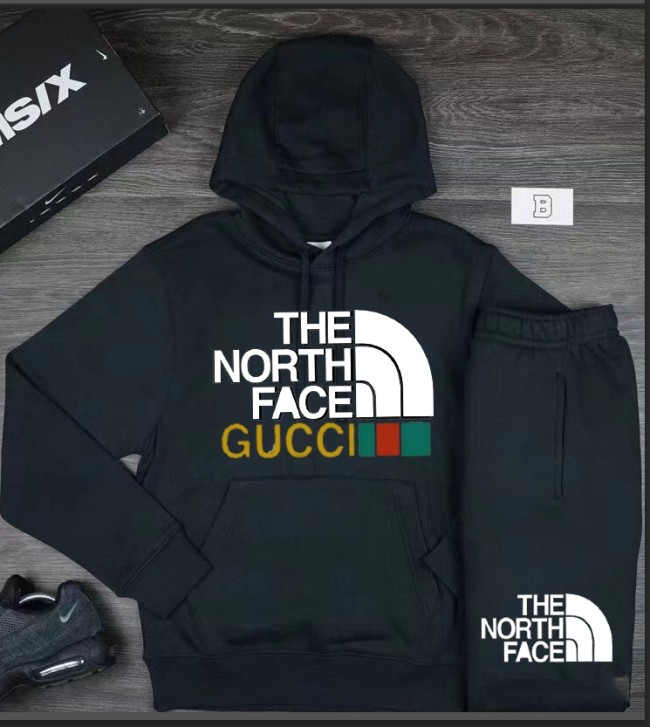 TNF Fashion Sports Hoodie Set with Tags