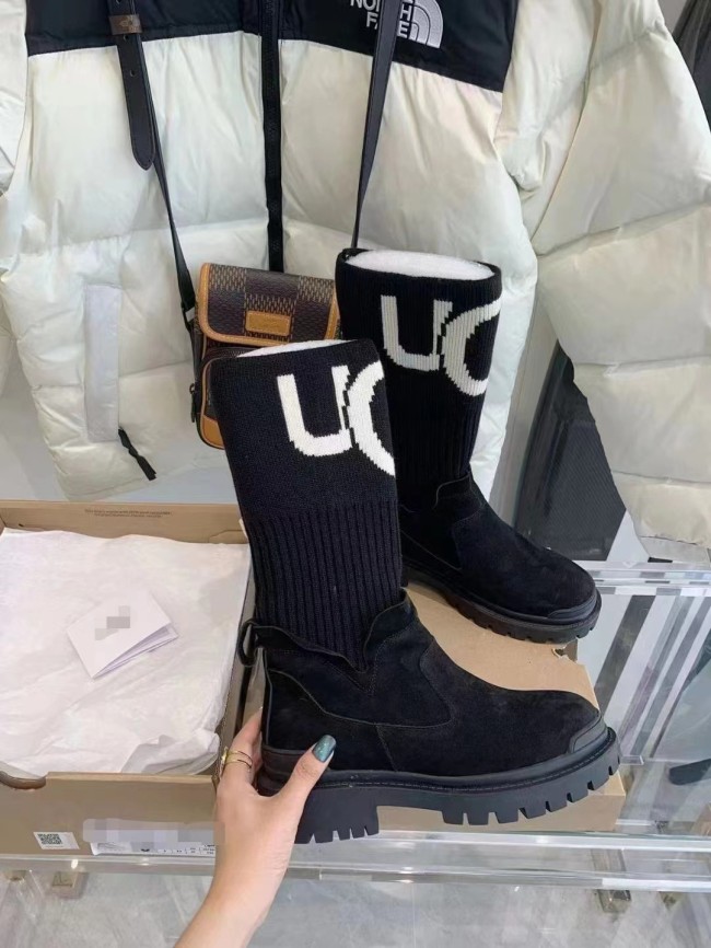 Women Knit Boots No Brand No Box #UG