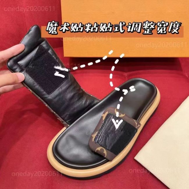 Women Top Quality Fashion Slippers with Box #LOV