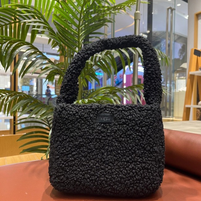 Women Plush Furry Tote Bag #UG