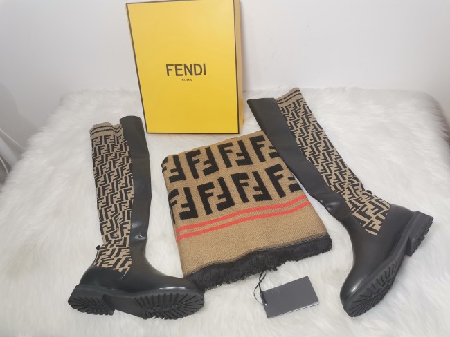 Wholesale Fashion Scarf & Boot Set Free Shipping #FEI