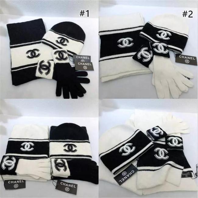 Wholesale High Quality Fashion Knitted Hat & Scarf & Gloves Set #CHN