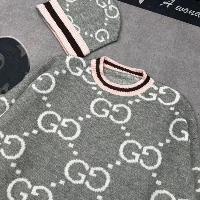 Women Fashion Sweater with Beanies Hat with Tags  #GUI