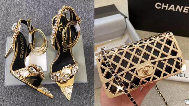 1 set Top quality high-heeled shoes & bag free shipping  #TOM   #CHN