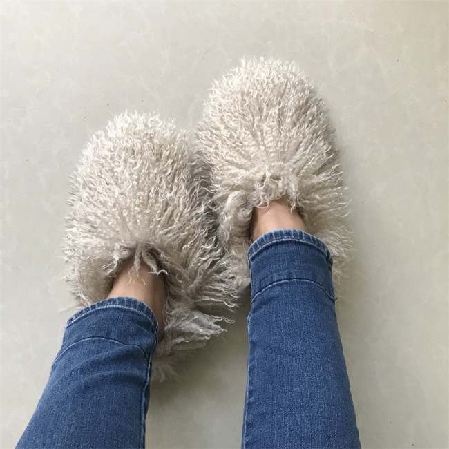Mongolian Fur Slides #NO