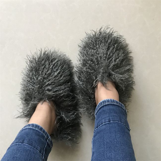 Mongolian Fur Slides #NO