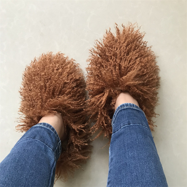 Mongolian Fur Slides #NO