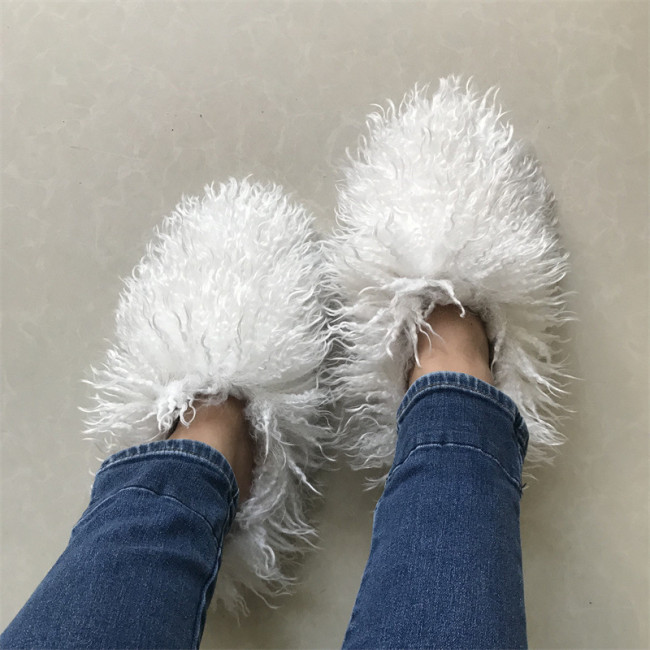 Mongolian Fur Slides #NO