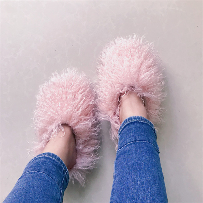 Mongolian Fur Slides #NO