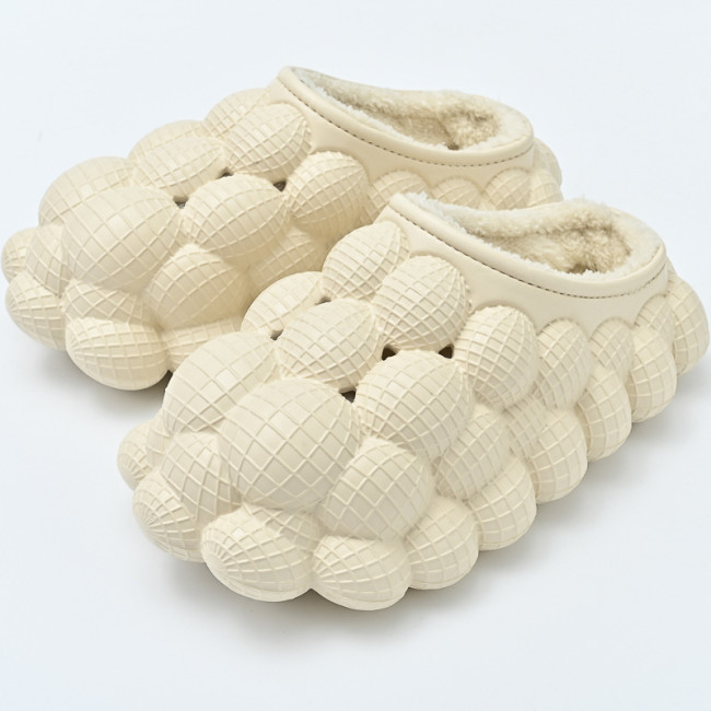 Bubble Fur Slides #NO