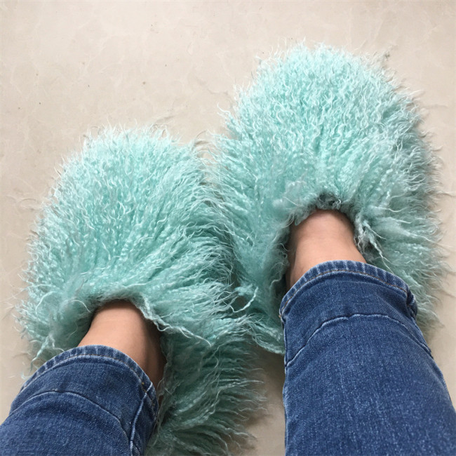 Mongolian Fur Slides #NO