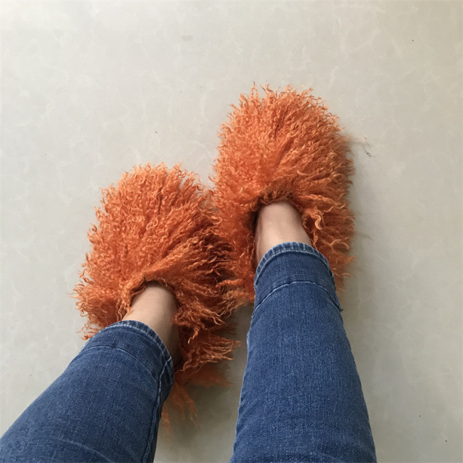 Mongolian Fur Slides #NO