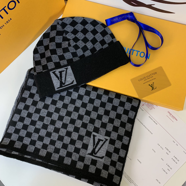 SALE Men's Scarf with Hat Set #LOV