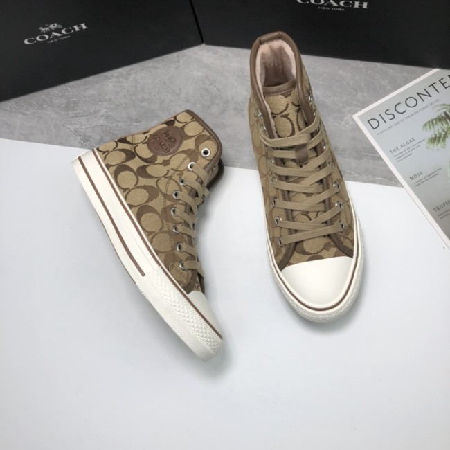 Wholesale Furry High Top Shoes with Box # COA