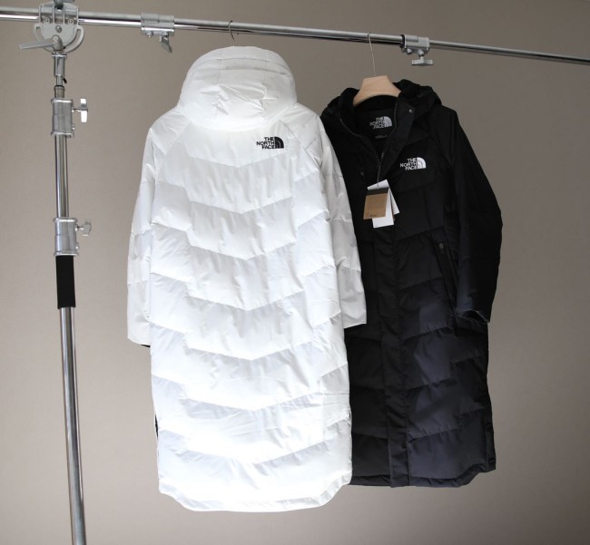 TNF Long Down Coat with Tags