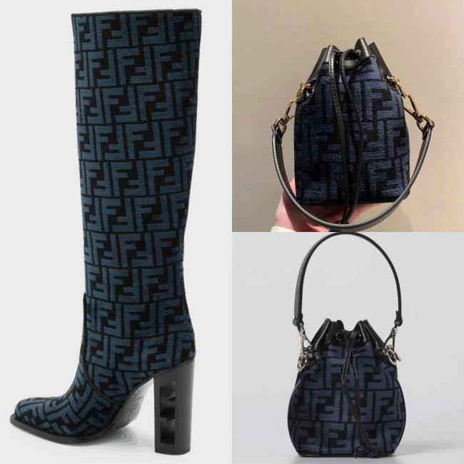 1 Set High Quality Fashion Boot & Bag Free Shipping  #FEI