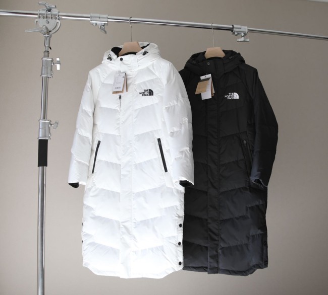 TNF Long Down Coat with Tags