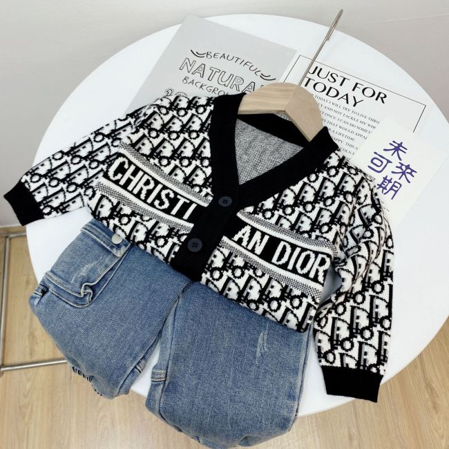  Fashion Kids Sweater Cardigan #DIO