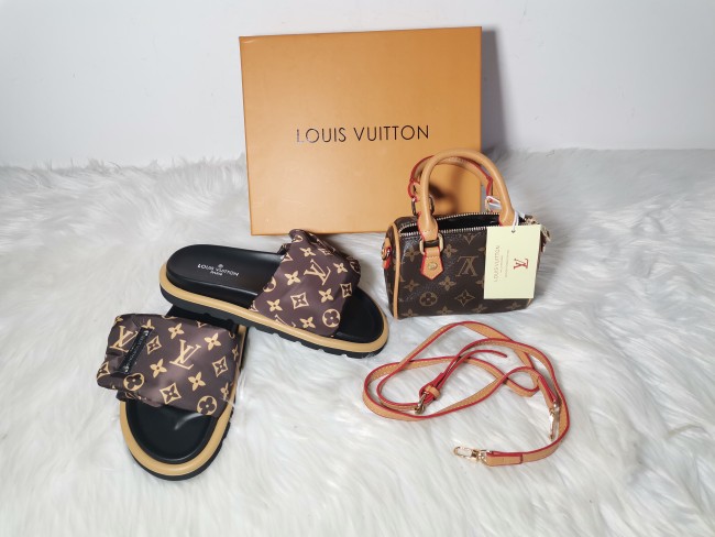 Wholesale Slipper with Bag Set #LOV