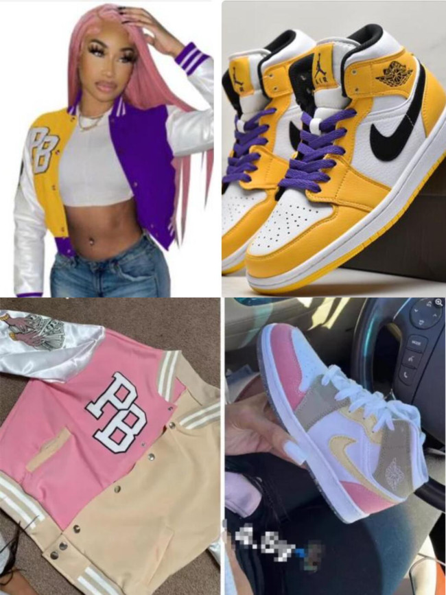 1 Set Fashion Shoes & Jacket Coat Free Shipping