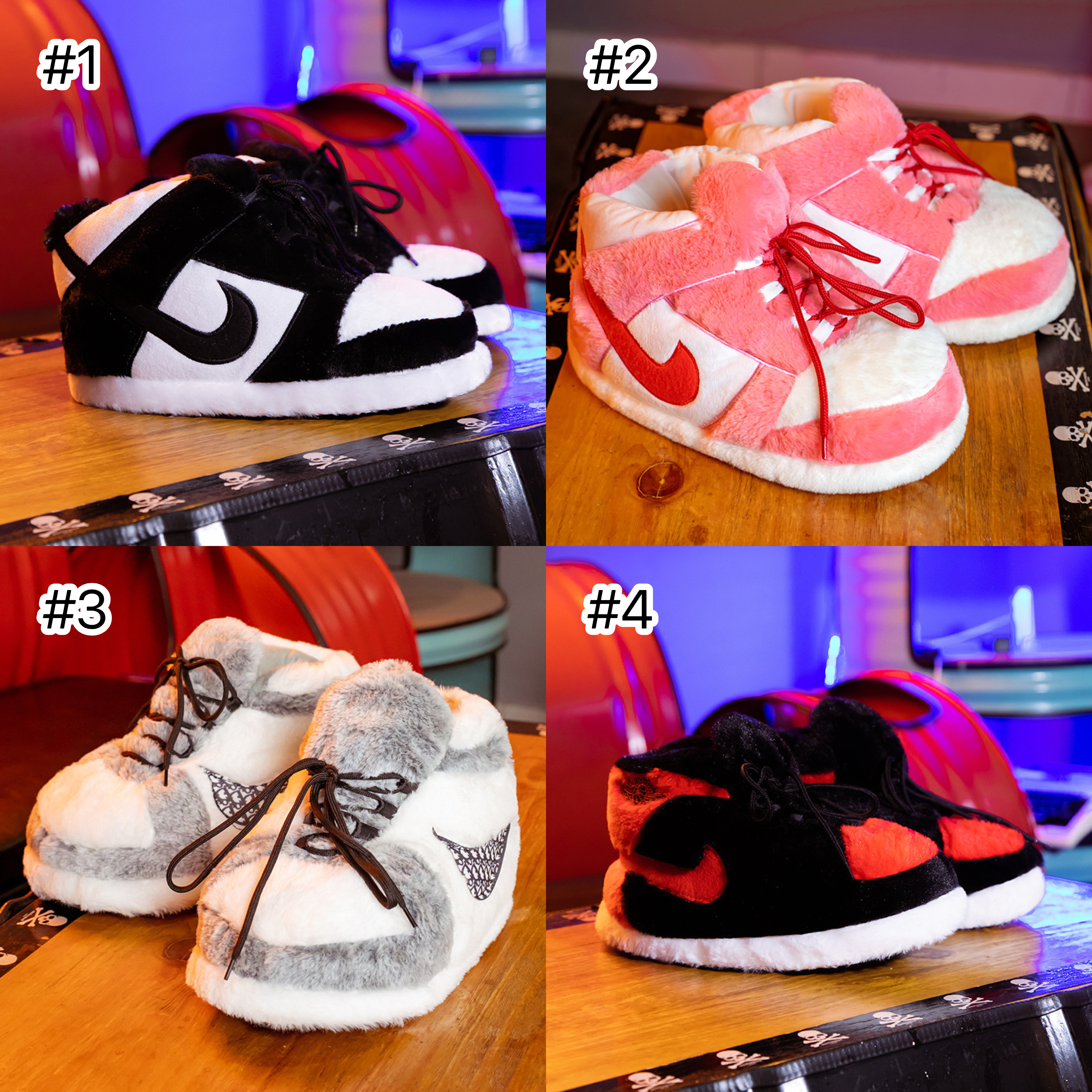 Fashion Plush Cotton Shoes Free Size:(5 women- 10 men) #NIK