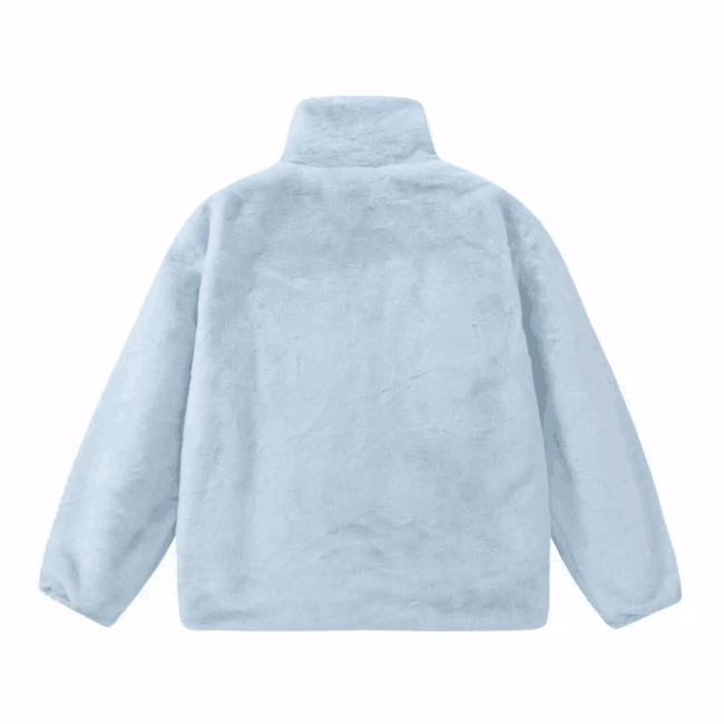 High Quality Fashion Fluffy Coat with Tags Size:S-2XL