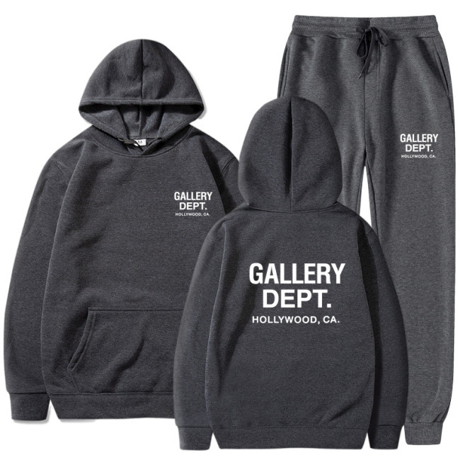 Gallery Dept Hoodie Set No Tags