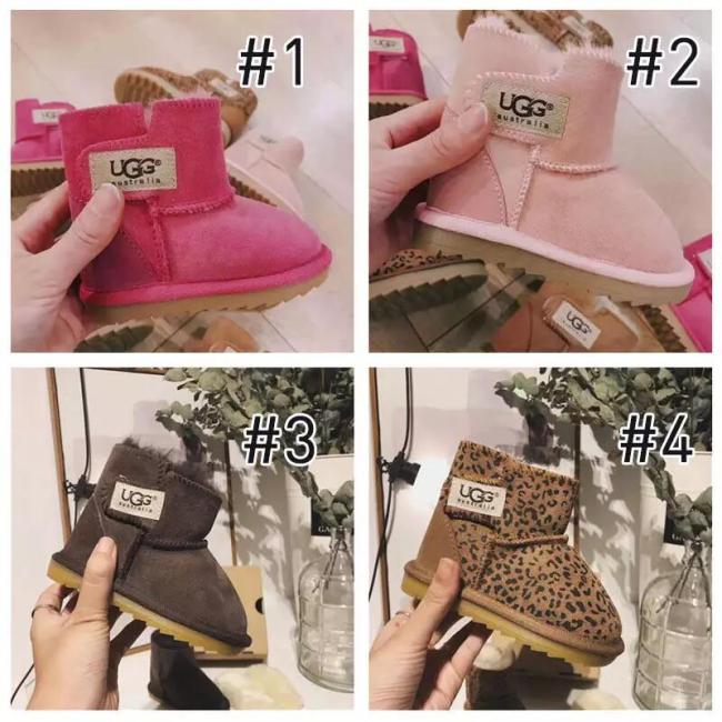 1 Pair Snow Boot for Kid Size:5C-3Y with Box #UG