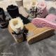 1 Pair Snow Boots with Box for Women Size:4-12 #UG