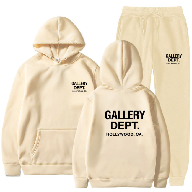 Gallery Dept Hoodie Set No Tags