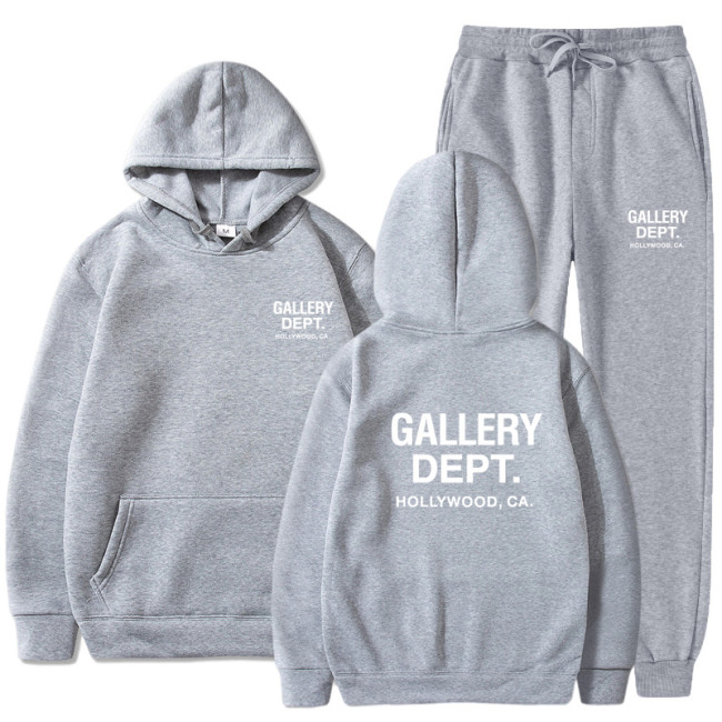 Gallery Dept Hoodie Set No Tags