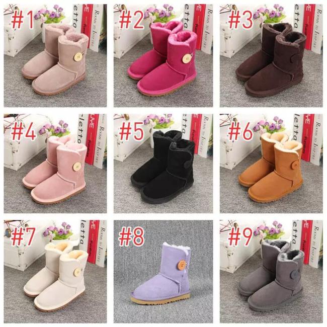 1 Pair Snow Boot for Kid Size:5C-3Y with Box #UG