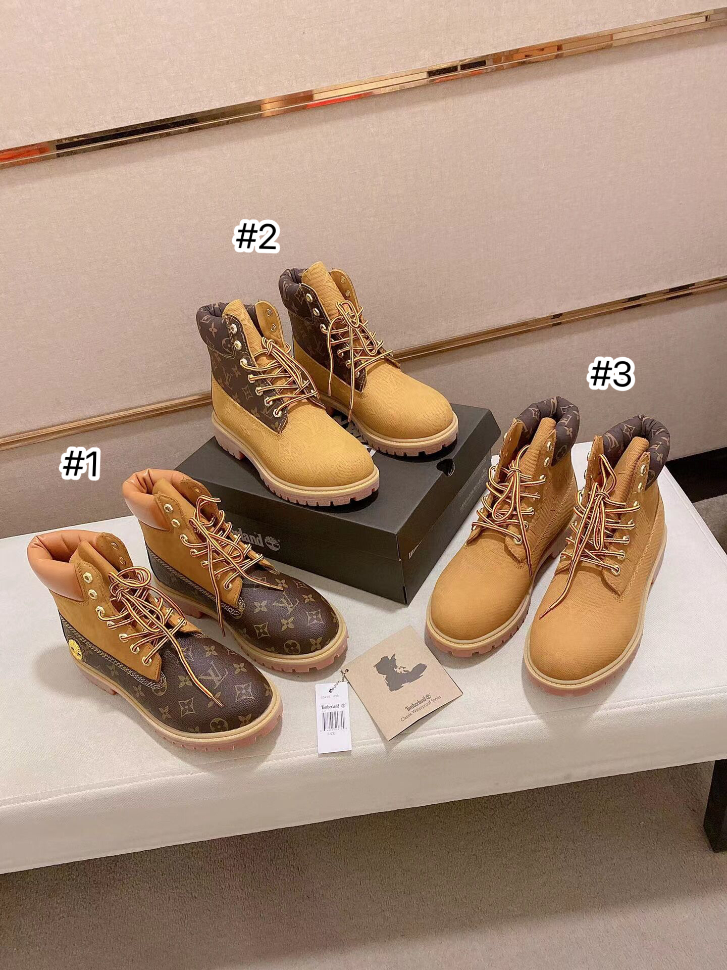 Top Quality Tmberland Cobrand Boots with Box #LOV