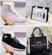 1 Set Women Fashion Sport Shoes & Tote Bag #NIK