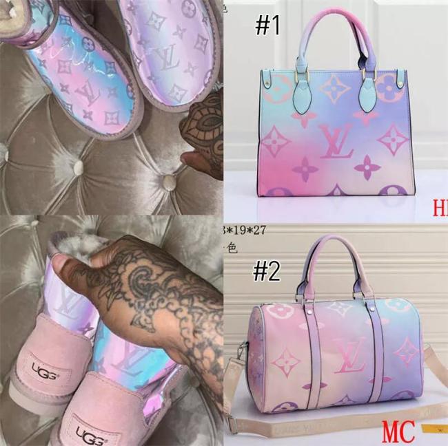 1 Set Fashion Snow Boots & Bag Free Shipping  #LOV