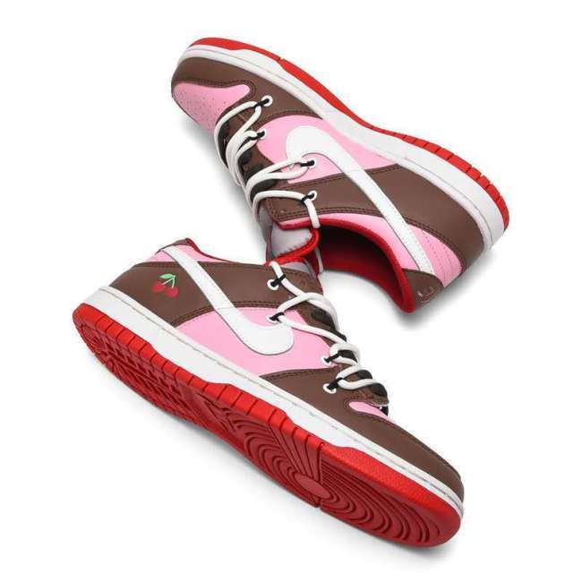 Pink Cherry Sports Shoes with Box #NIK