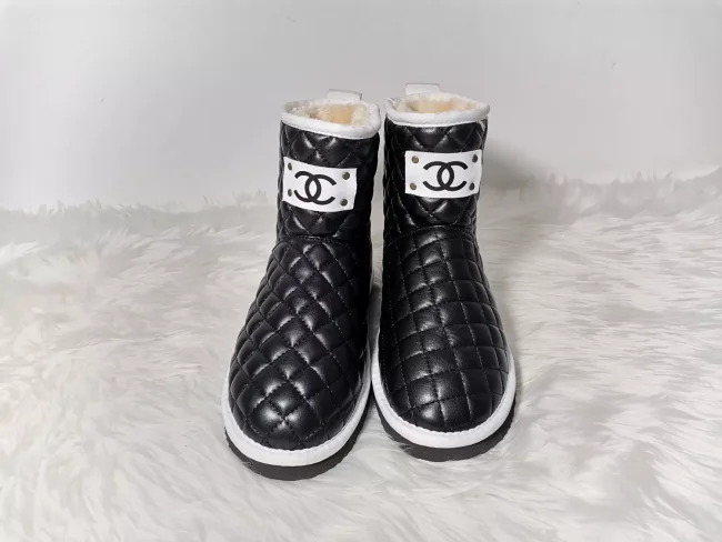 Women Fashion Boots with Bag Set #CHN