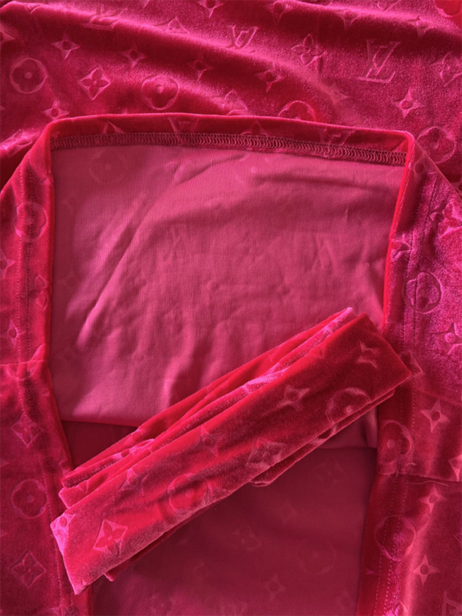 Women Fashion Velvet Shirt #LOV