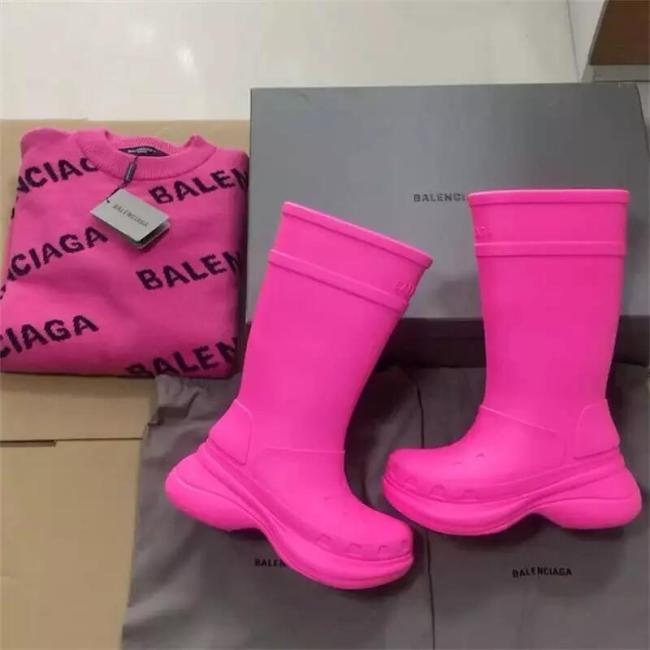 1 Set Top Quality Fashion Boots & Sweater Free Shipping #BAL