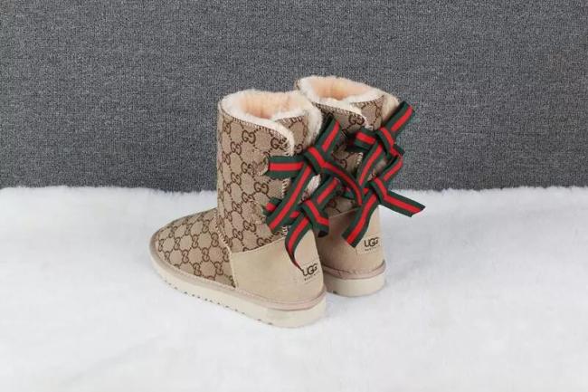 1 Set Fashion Snow Boots & Tote Bag Free Shipping #UG #GUI